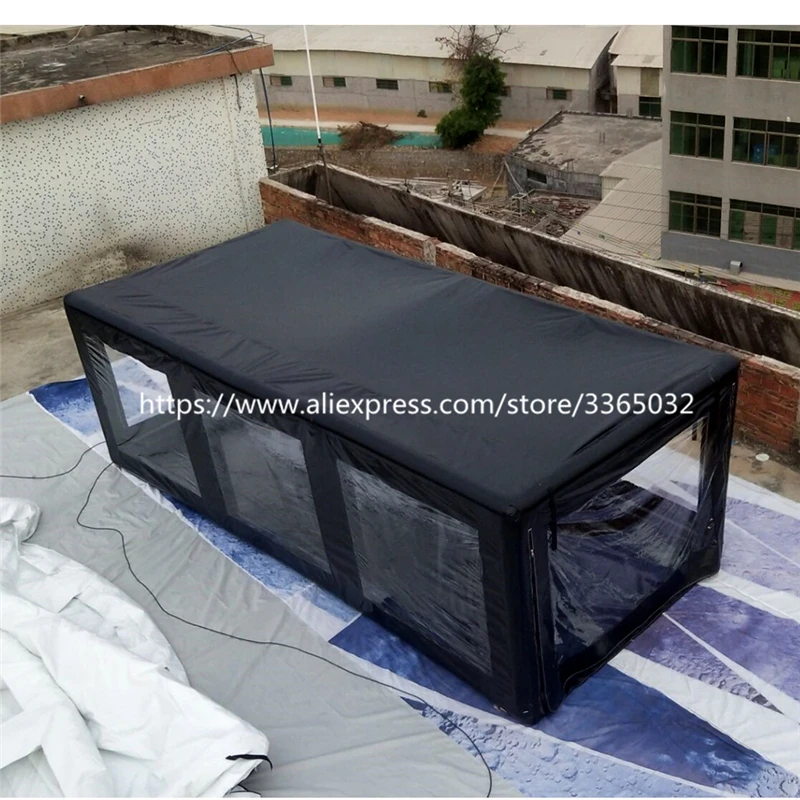 Exhibition Clear Bubble Tent, Inflatable Car Cover, Inflatable Hail Proof Car Covers For Car Protection