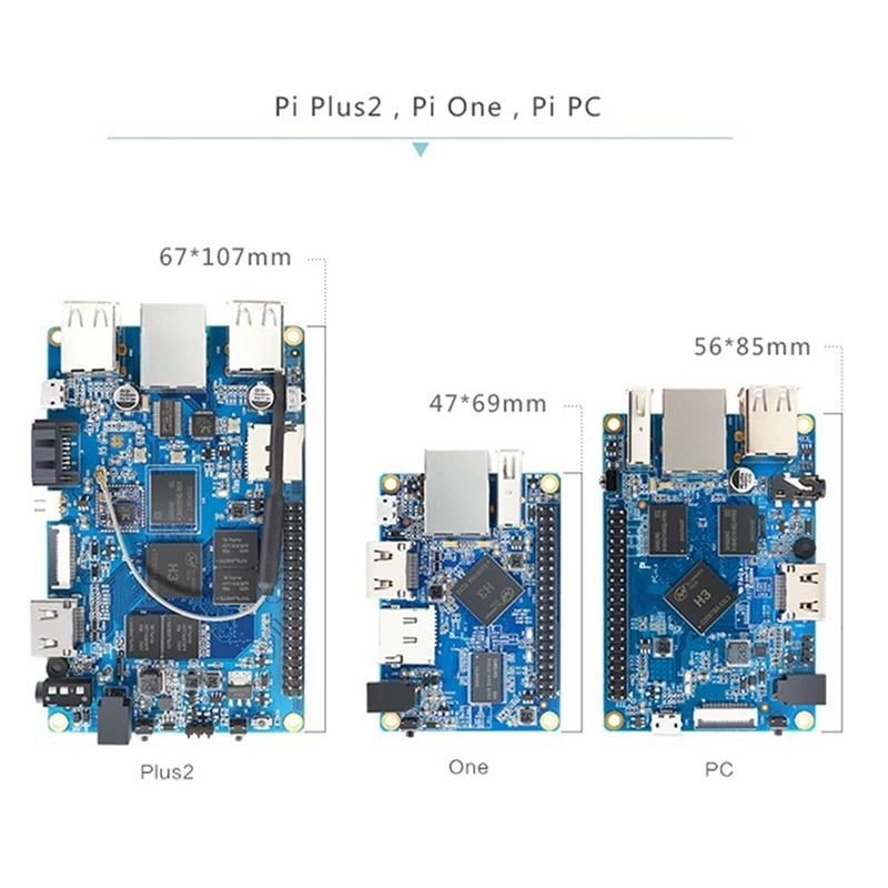 Hot-For Orange Pi PC Arm Development Board H3 1GB DDR3 4 Core 1.6G Open Source Run Android4.4 Ubuntu Debian