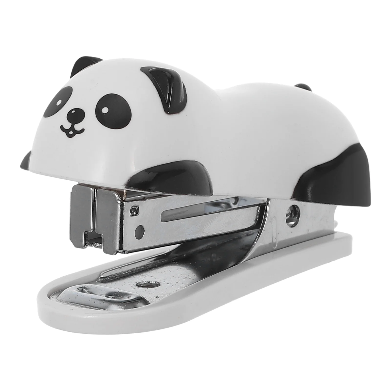 Panda Mini Desktop Stapler เครื่องเย็บกระดาษมือ Office Home Stapler เครื่องเย็บกระดาษขนาดเล็ก เครื่องเย็บกระดาษตั้งโต๊ะ panda เครื่องเย็บกระดาษตั้งโต๊ะ