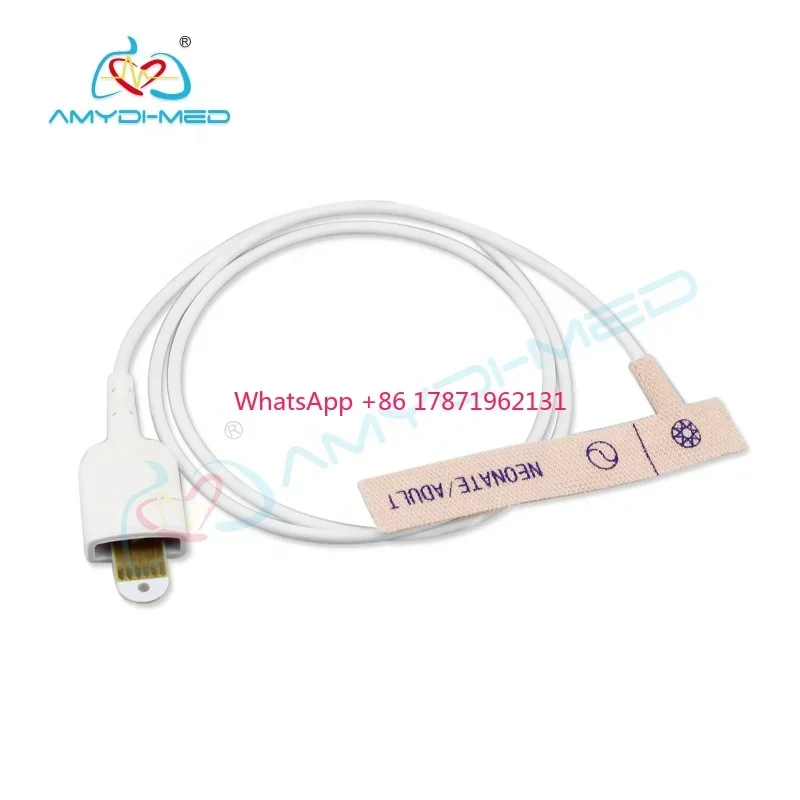 Compatible For Datex Ohmeda TS-AF-25 TS-AF-10 Disposable SpO2 Sensor