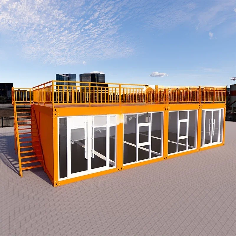 

Outdoor coffee shop milk tea shop creative block container house snack street night market bar mobile activity room