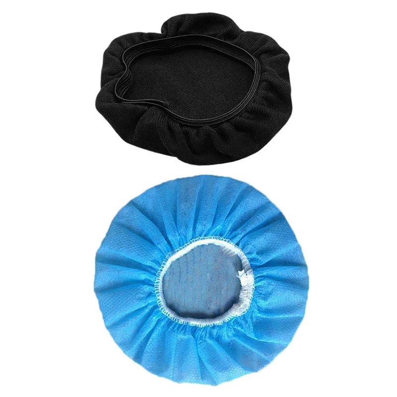 Top Deals Flex Fabric Headphone Earpad Covers with 100 Pcs Disposable Hygienic Sanitary Earpads Ear Pads