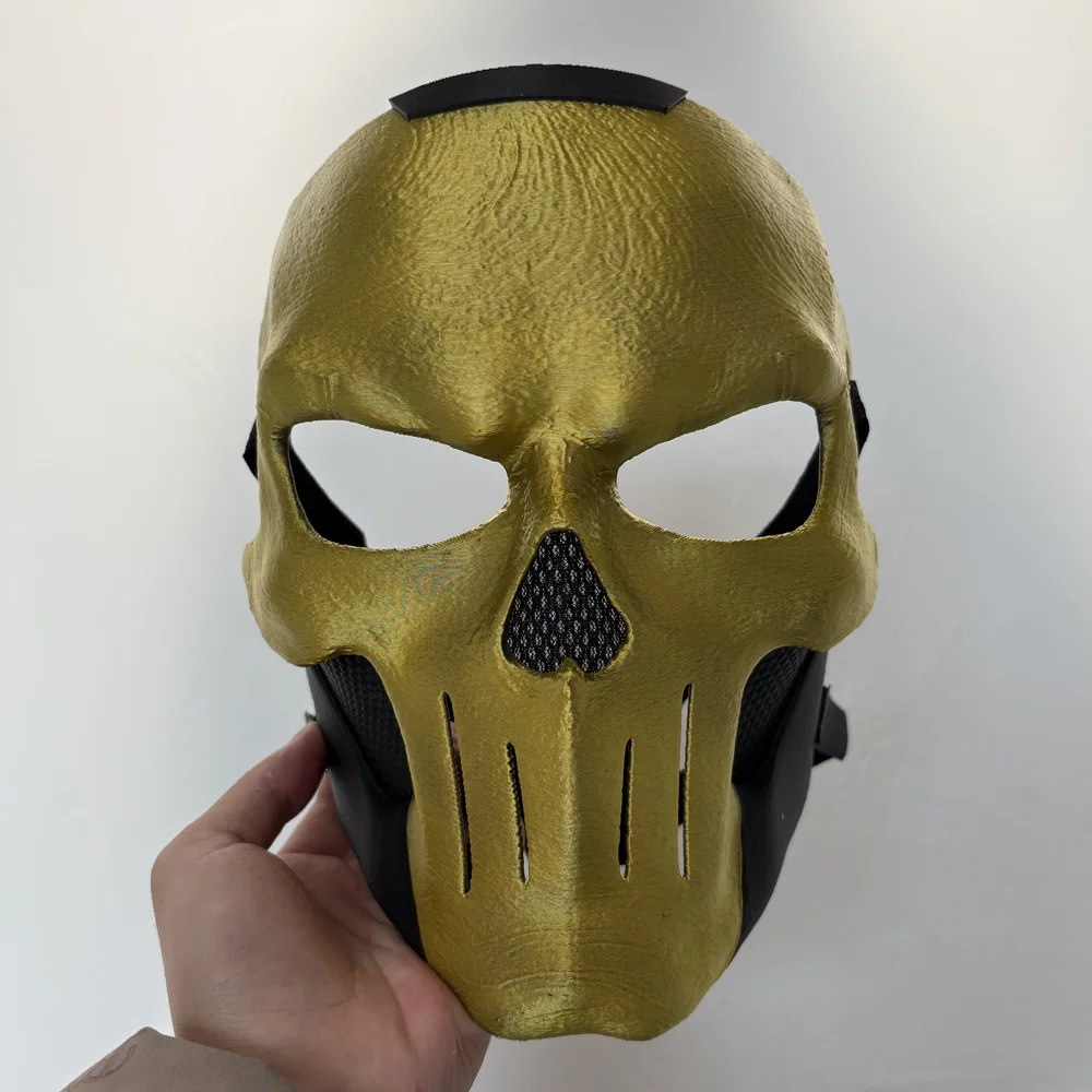 Delta Skull Thicken Plastic Masks Cosplay Red Wolf Skeleton Mask Carnival Halloween Dress Up Party Costume Props High Quality
