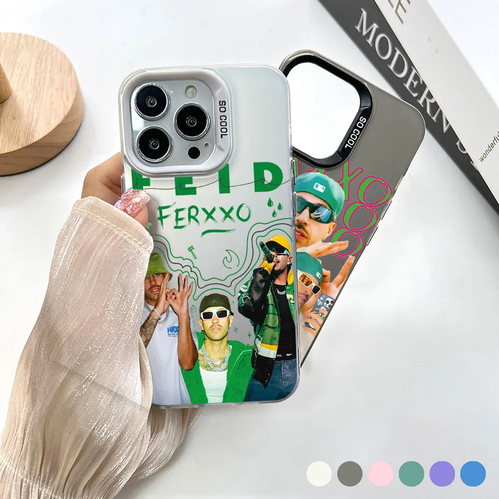 Singer F-Feid Ferxxo SIXDO Singer Phone Case For OPPO Reno 10 8T 7 7Z 6 5 A98 A94 A78 A76 A74 A58 A57 A55 A38 A37 A31 A17 Cover