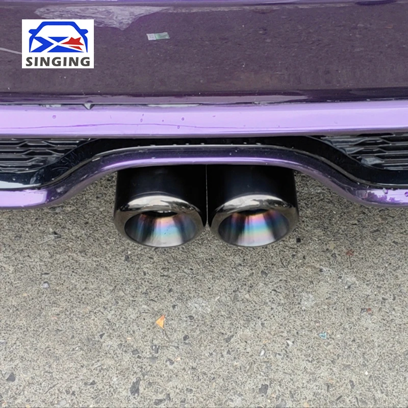 

Non-destructive installation Exhaust Tail Tip FOR BMW Mini R56S F56 2 0T Stainless Steel Pipe Cover Decoration Accessory TIPS