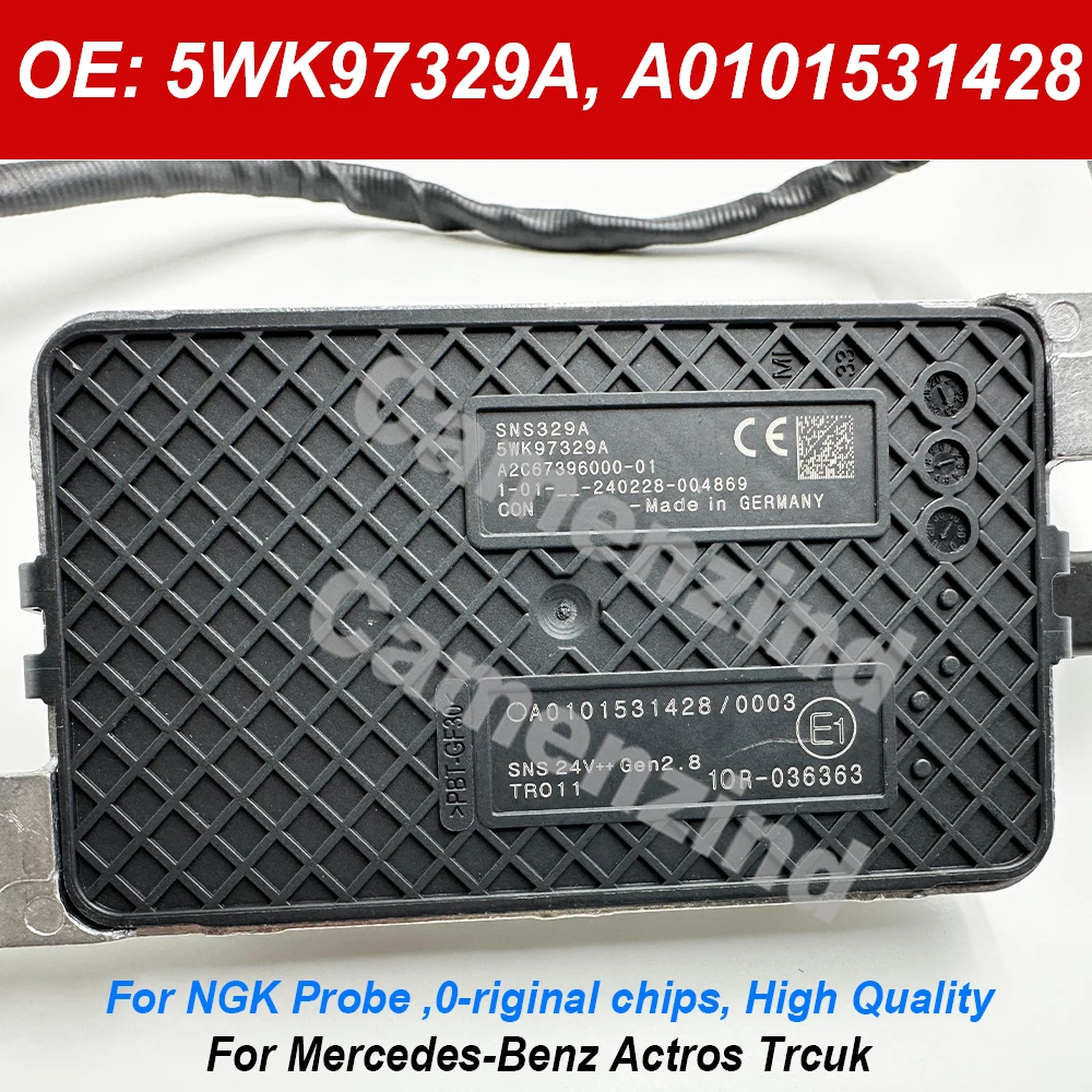 

5WK97329A A0101531428 A0101530003 для NGK Probe Nox Датчик азота 24 В для Mercedes-Benz Trcuk Actros MP4 Euro 6, высокое качество