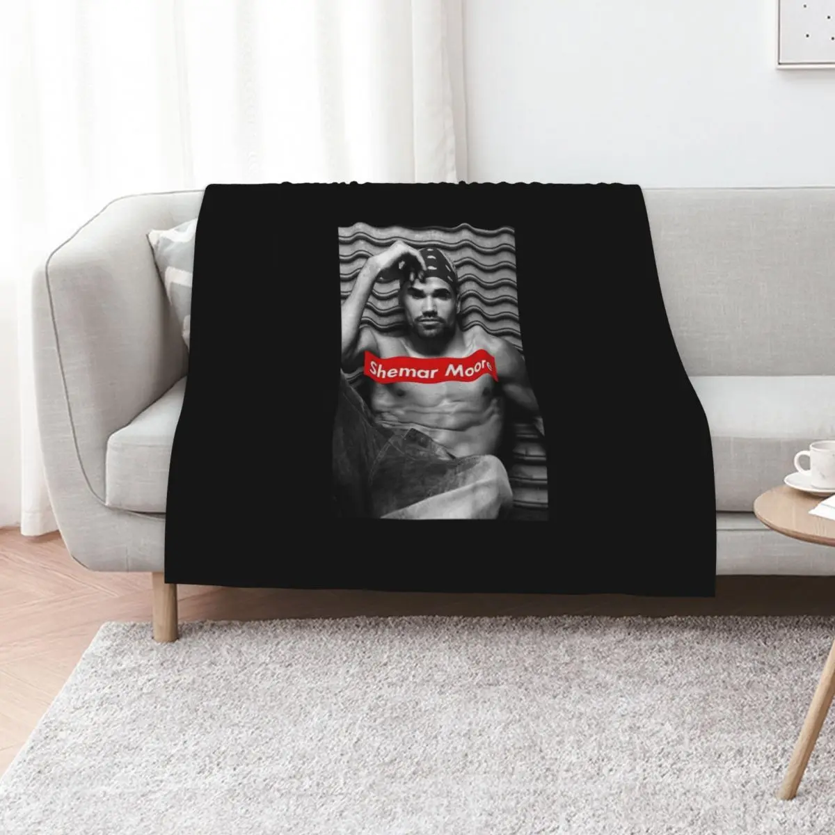 Music Vintage Shemar Moore Cool Gifts Music Fan Throw Blanket Polar Decorative Sofas Picnic for babies for sofa Blankets