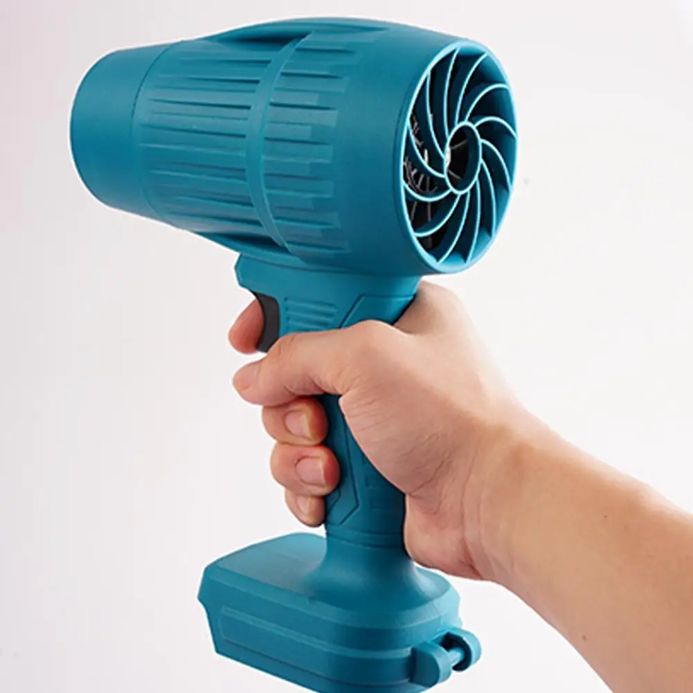 Jet Blower Portable Violent Turbo Fan Powerful Air Blower For Makita 18V Battery Wireless Handheld Fan Car Wash Air Gun Dryer