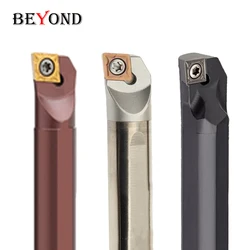 BEYOND 내부 선삭 공구 거치대, SCLCR SCLCL 카바이드 인서트, CCMT CNC 선반 커터 생크, 12mm, 16mm, 20mm, 25mm, SCLCR09