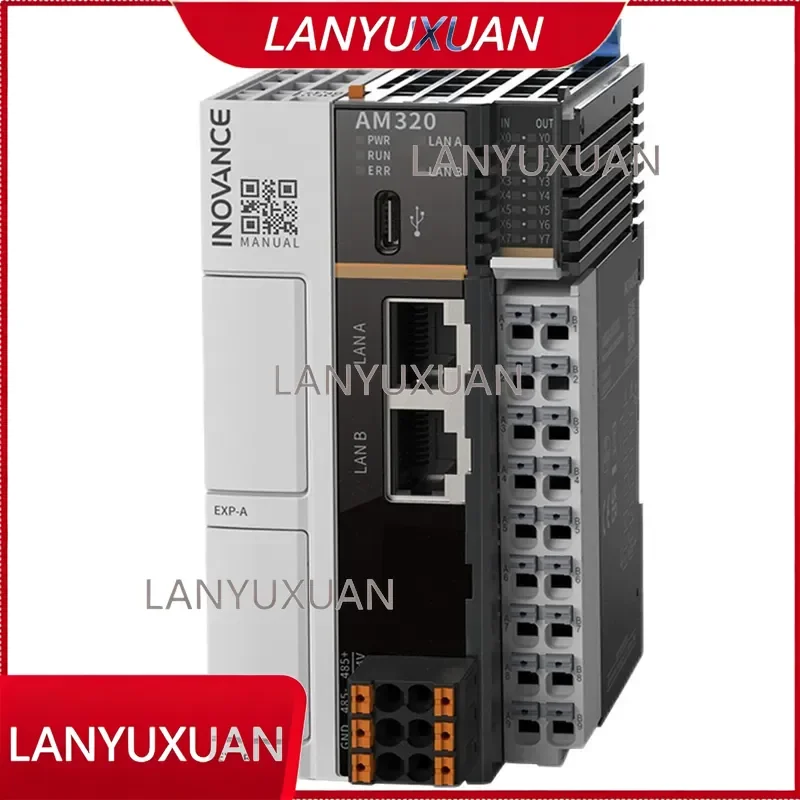AM320-0808TN-TP Huichuan AM300 series pure network medium-sized PLC, bargaining controller