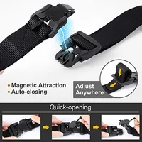 Genuine Tactical Belt Quick Release Magnetic Buckle Belt Soft Real Nylon Sports Accessories men and women belt - Image 6