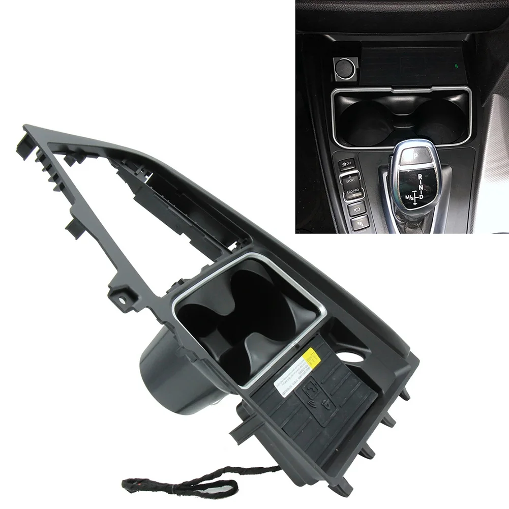 Car Center Console Wireless Charger Phone Fast Charging For BMW 3 Series F30 F31 F35 2013 2014 2015 2016 2017 2018 2019 LHD Only