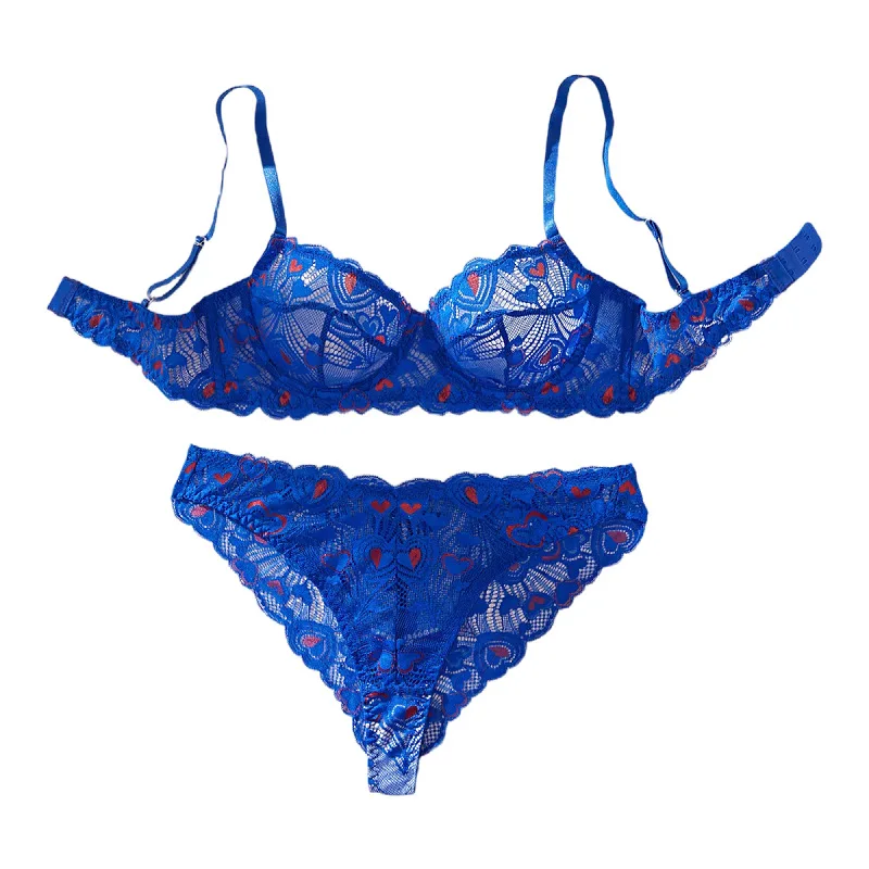 

Sexy lingerie print flirting seduction pure desire bra set fashion lingerie