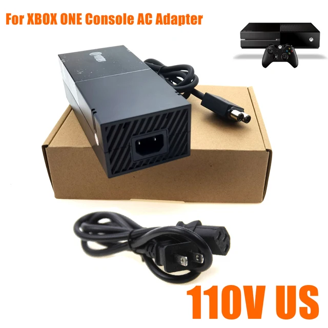 Black AC 100V-240V แหล่งจ่ายไฟ US/EU/UK ปลั๊กตัวแปลง USB ชาร์จสำหรับ Xbox one คอนโซลอะแดปเตอร์ AC อิฐ Charger