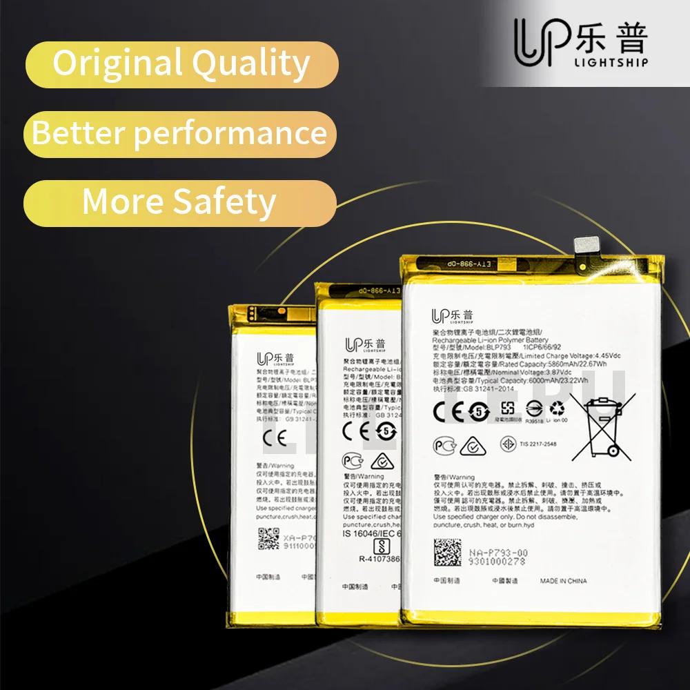 Batterie BLP699 pour ONEPLUS 7 PRO avec kits d'outils gratuits batterie de haute qualité pour téléphone ONEPLUS 7 PRO remplacer la batterie BLP699 4000mAh