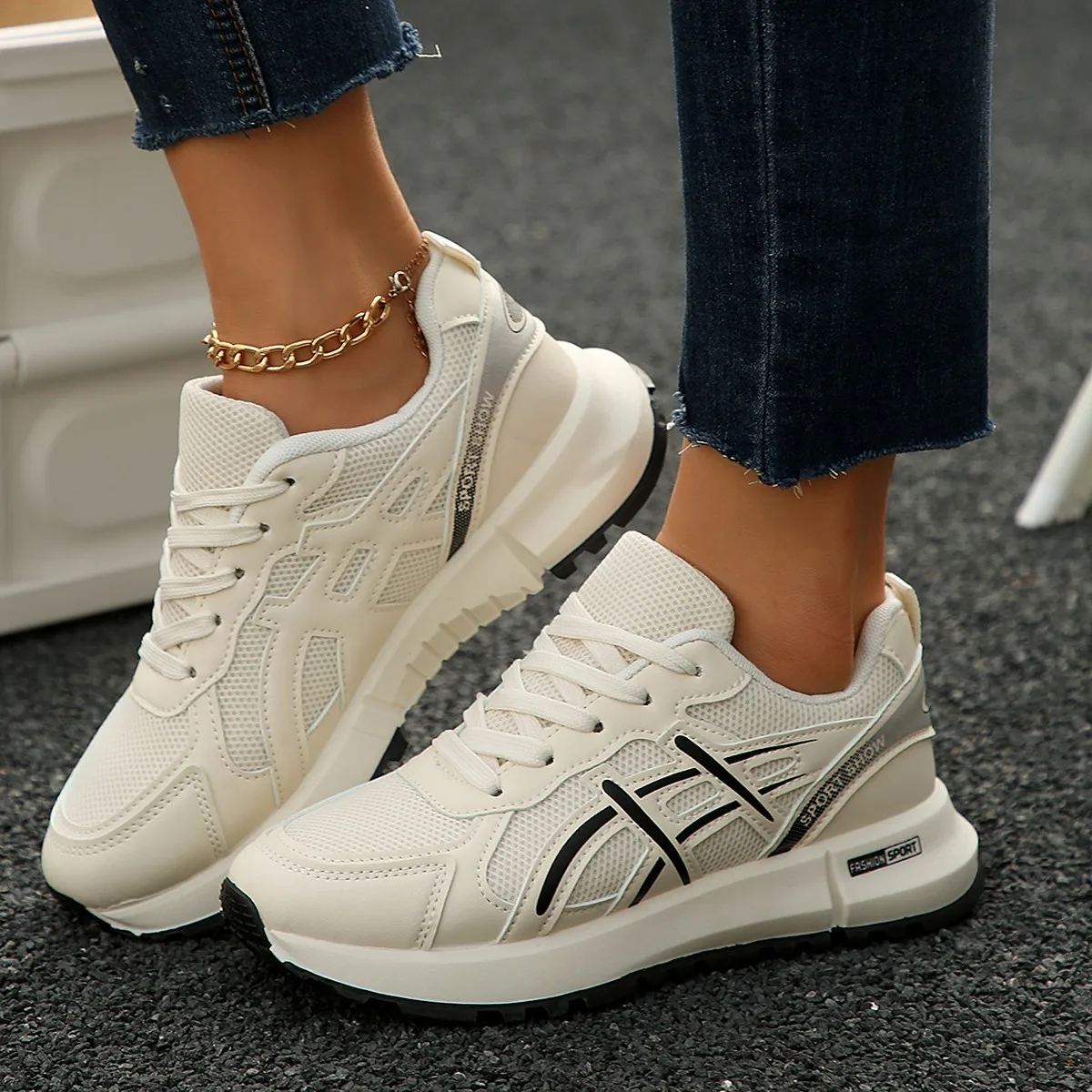 

Новинка 2025, спортивная обувь, женская обувь с сеткой, дышащая повседневная обувь с низким вырезом, универсальная обувь на мягкой подошве