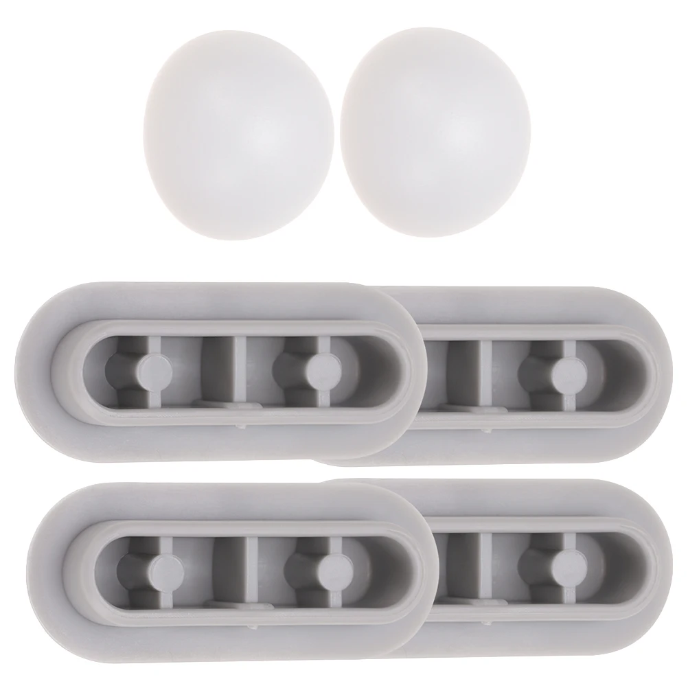 

4 Pcs Toilet Seat Gasket Lifter Antislip Potty for Bumper Cushioning Pad Spacer