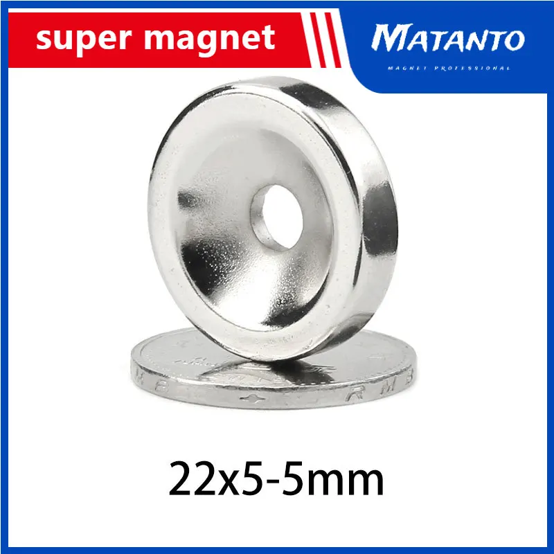 

2/5/10/15/20/30PCS 22x5-5mm Round Powerful Strong Magnetic Magnets 22*5-5 N35 Permanent Neodymium Magnet Disc 22x5-5