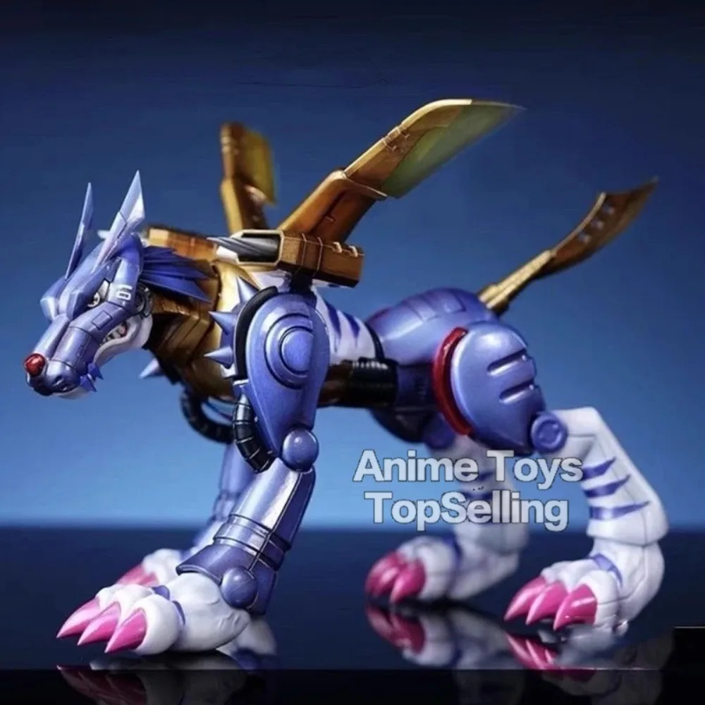 9 سنتيمتر أنيمي ديجمون مغامرة الشكل المعادن Garurumon عمل أرقام البلاستيكية جمع نموذج لعب للأطفال الهدايا