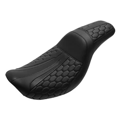Motorcycle Driver & Passenger Seat For Harley Dyna FXD/FXDWG models 2006-2017 2016 2015 2014 2013