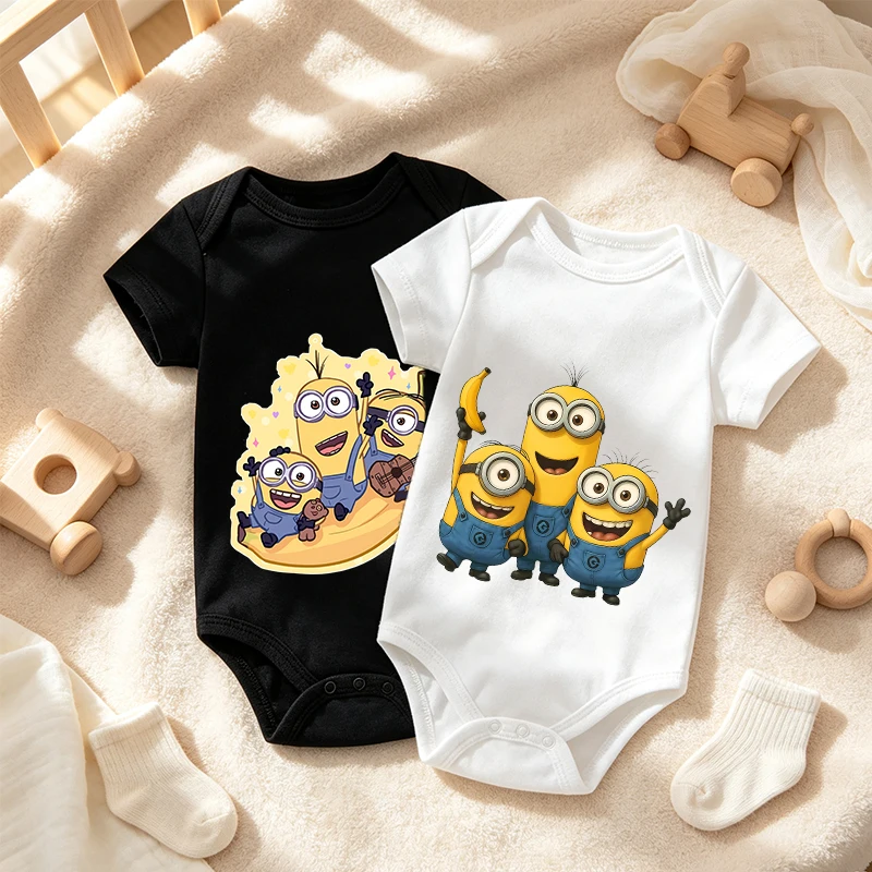 Baby Clothing Online - Minionses Baby Jumpsuit Boy Girl Newborn