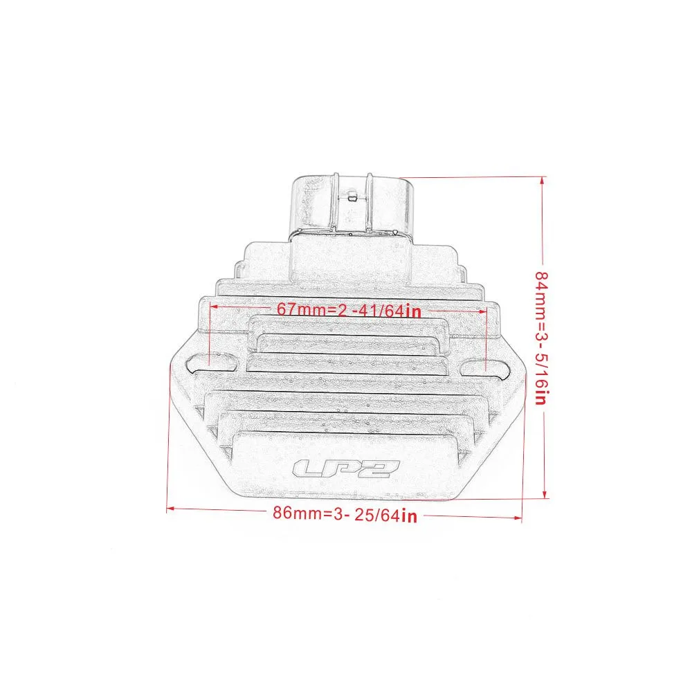 Regulator Rectifier For Honda CRF 230L 230M / XLV650 XL650V Transalp / VT750 C CA Shadow Aero / VT750 C2 C2F Shadow Spirit