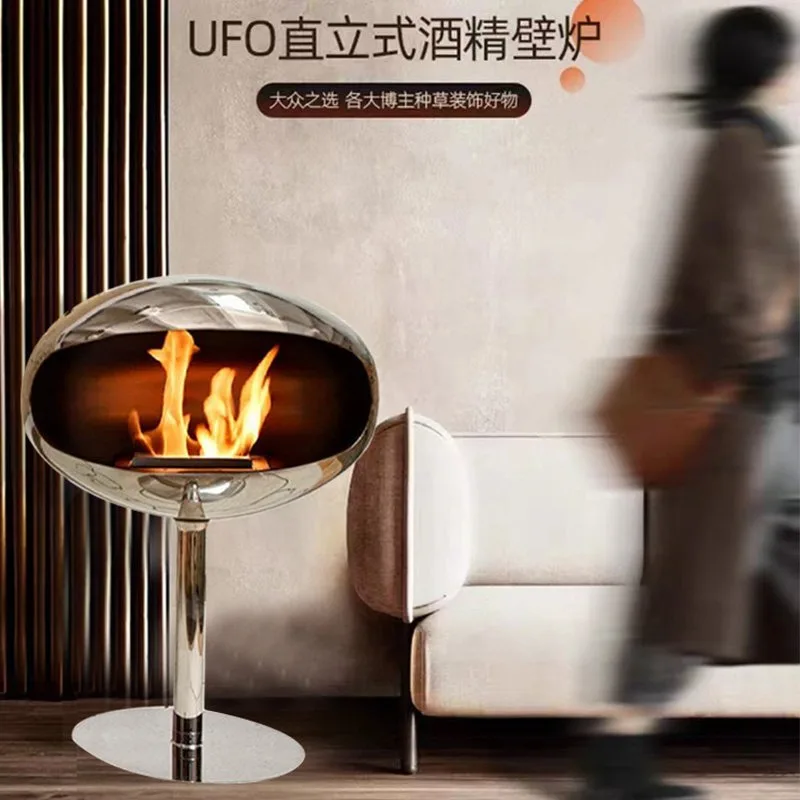 Custom Fine Fireplace Villa Homestay Decoration Home Living Room Heating Heater Modern Designer Ornament - view 2