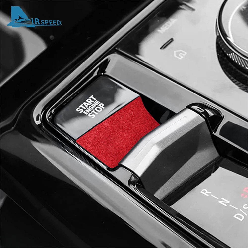 Suede Car Gear Shift Anti-scratch Sticker for BMW X3 G45 2025 7 Series G70 2023 2024-2026 i5 G60 5 Series G60 2024 2025 LHD RHD view 5