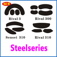 1Set NEW Replacement Mouse Feet Skates Mouse Stickers Pads For Steelseries SENSEI 310 RIVAL3 RIVAL 300 RIVAL 310