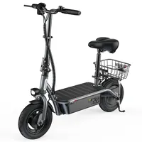 iScooter F2 City Electric Scooter 500W Electric Scooter 10 Inch Pneumatic Tire 36V 7.8AH Battery Adult Electric Scooter