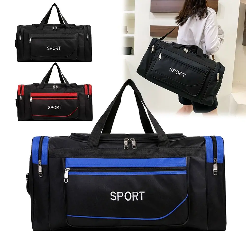 Multifunction 60 L Sports Gym Bag Nylon Large Capacity Duffel Bag Waterproof Luggage Bag Suitable for Travel