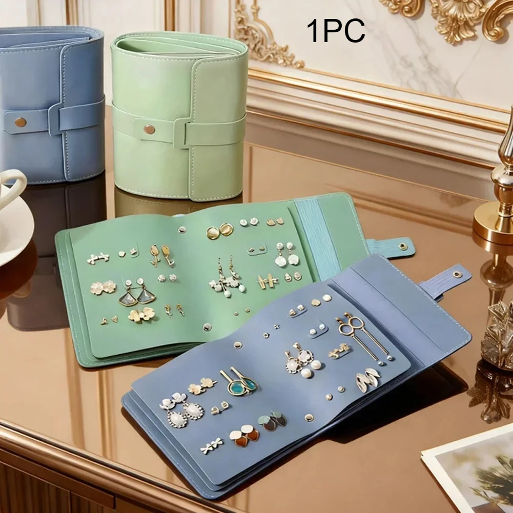 Travel Accessories Jewelry - Large Capacity Tiered PU Leather Jewelry