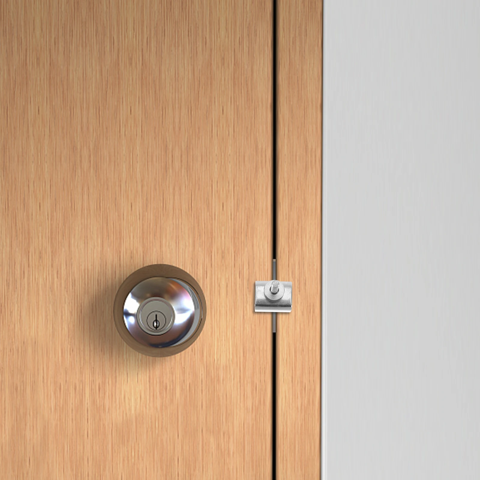 

2 Pcs Anti-theft Lock Safety Hotel Travel Locks Door Hotels Stainless Steel