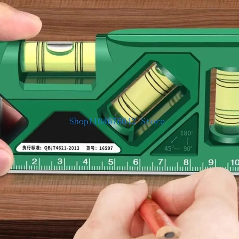652F Level & Protractor Tool Construction Level for easy Measuring In Tight Space & Challenging Conditions