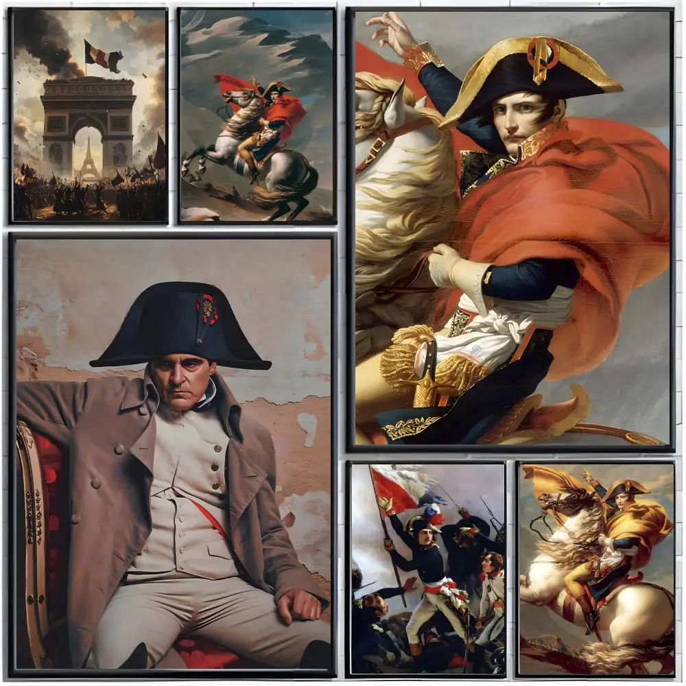 historical emperor N-Napoleon Bonaparte Poster Modern Wall Art Home Decor Living Room Decorative Print Unframed