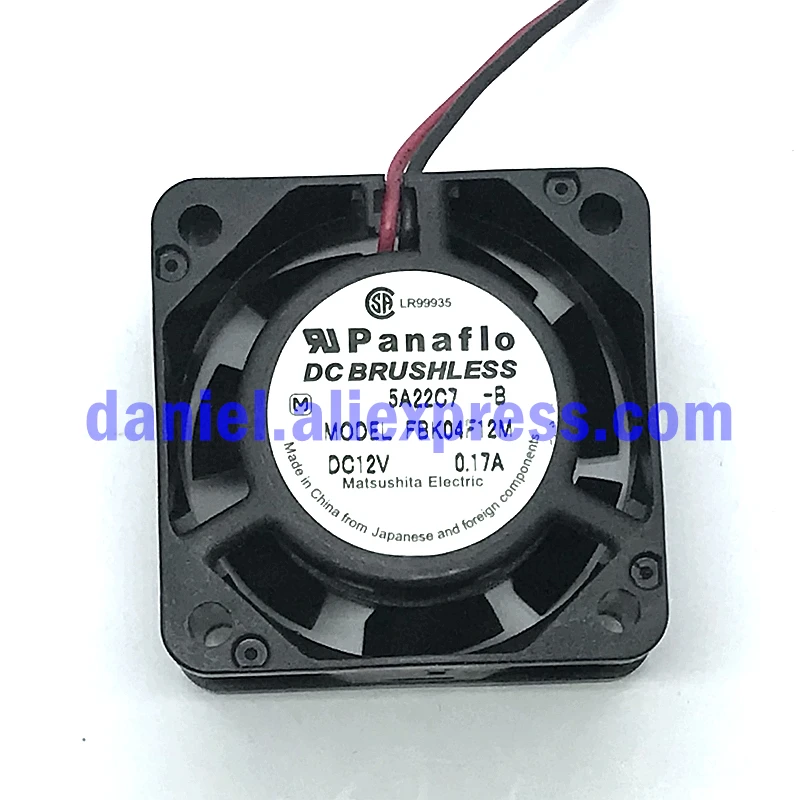 

FBK04F12M 4020 12V 0.17A switch industrial computer power supply cooling fan