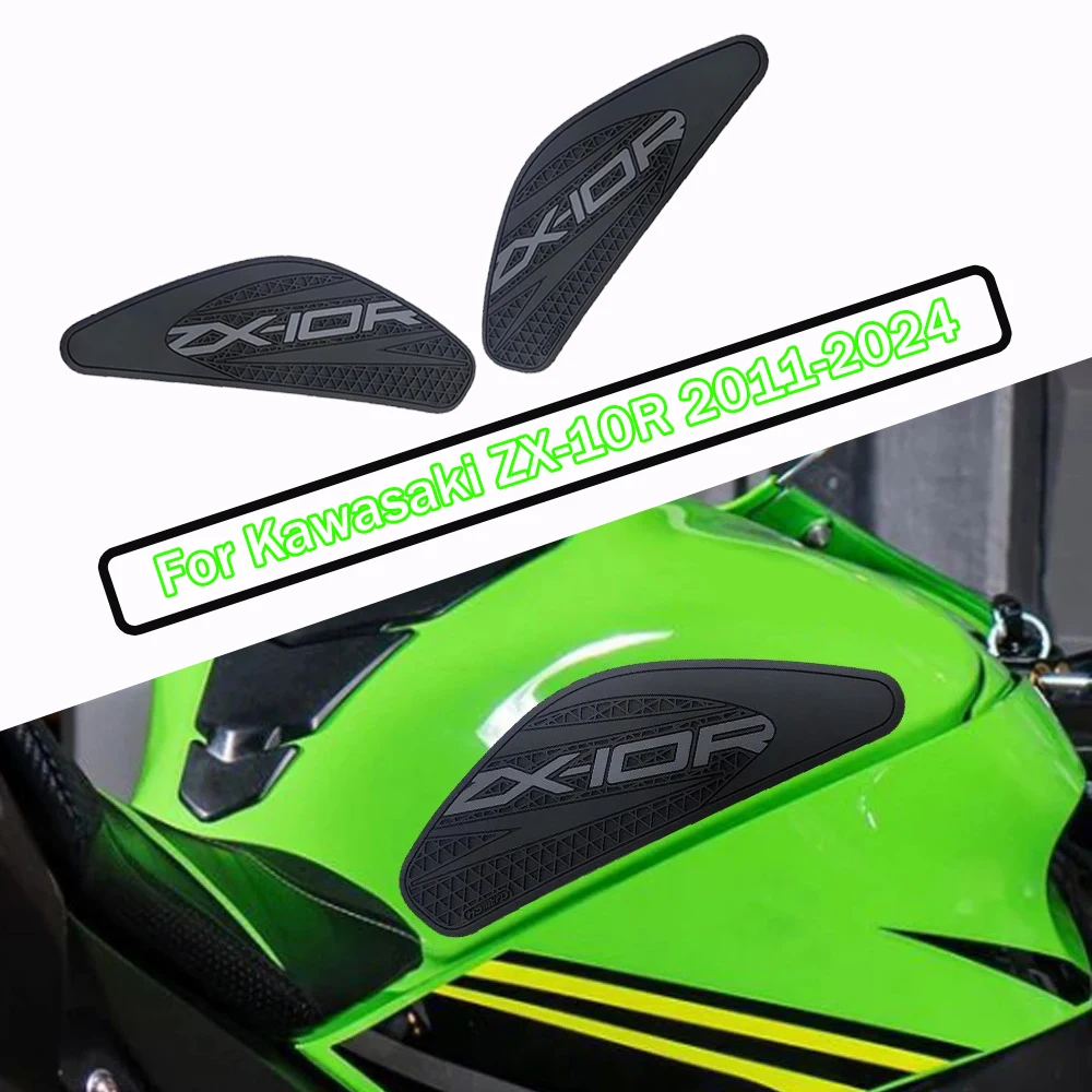 

Motorcycle Side Tank Pad Knee Protection For Kawasaki ZX-10R ZX10R 2011-2023