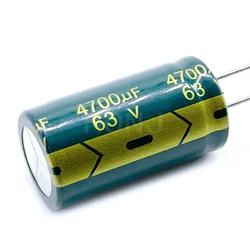 1PCS 63V 4700UF Aluminum Electrolytic Capacitor Size 22*40 4700UF 63V4700uf 20%