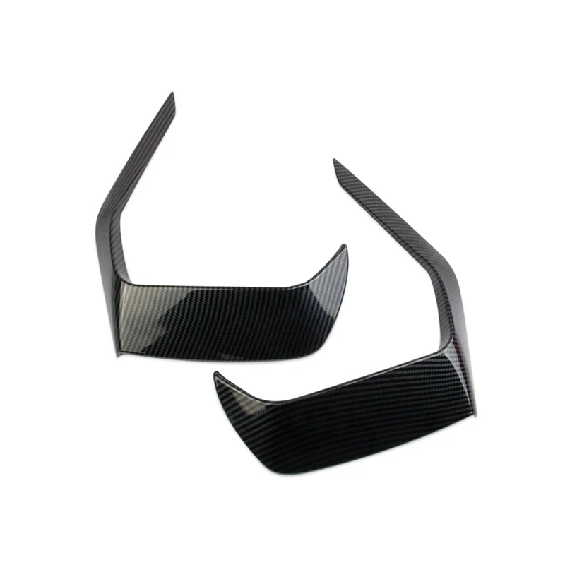 

Carbon Fiber Front Bumper Grille Cover Trim Accessories For Ford Mustang 2024 GT/GT Premium