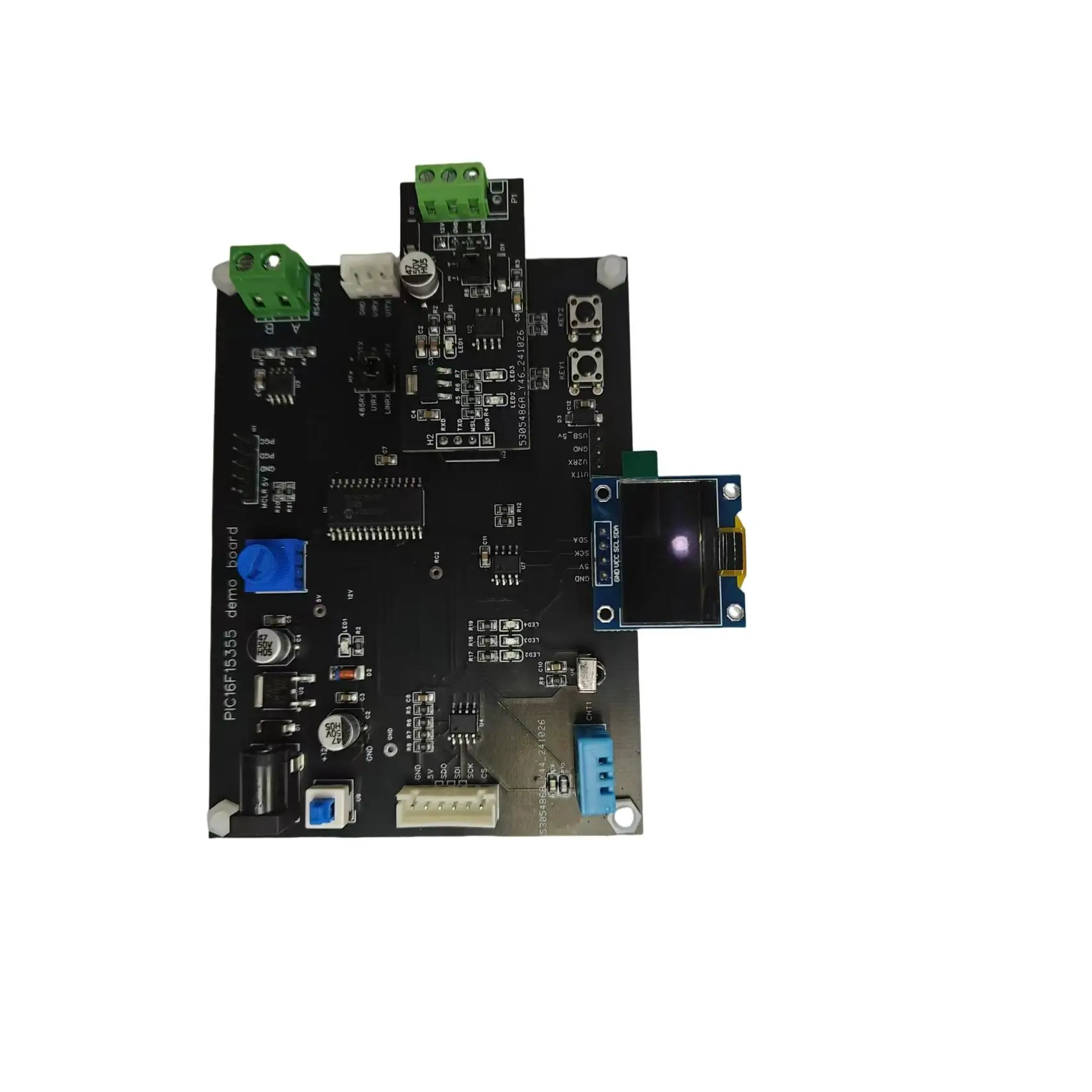 

Плата разработки микроконтроллера PIC PIC16F15355, плата обучения эксперимента, оценочная плата шины LIN