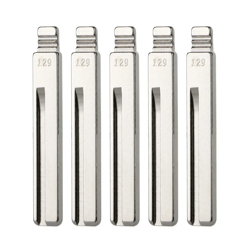 

5 шт. 129 # HY20R металлический необрезанный пустой откидной лезвие дистанционного ключа для Hyundai Kia для KD Xhorse VVDI JMD