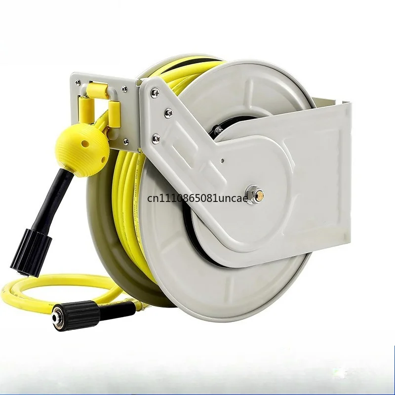 Automatic Telescopic Reel, Strong Industrial Spring Lubricating Oil Reel, High Pressure Water Flushing Drum