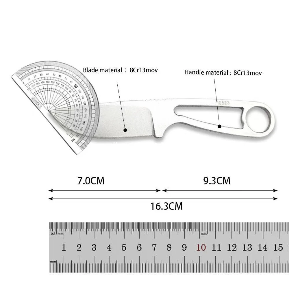 Multifunctional Jungle Adventure Knives All Steel Outdoor Camping Utility Tools Hiking Trekking Backpacking Portable EDC Knives