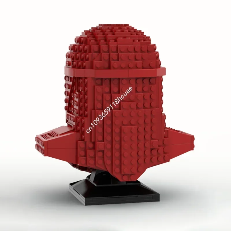 592 قطعة ستار معركة الإمبراطوري الحرس الملكي خوذة الفيلم الشهير نموذج Moc اللبنات التراص الطوب الإبداعية لعبة طفل هدية Diy بها بنفسك