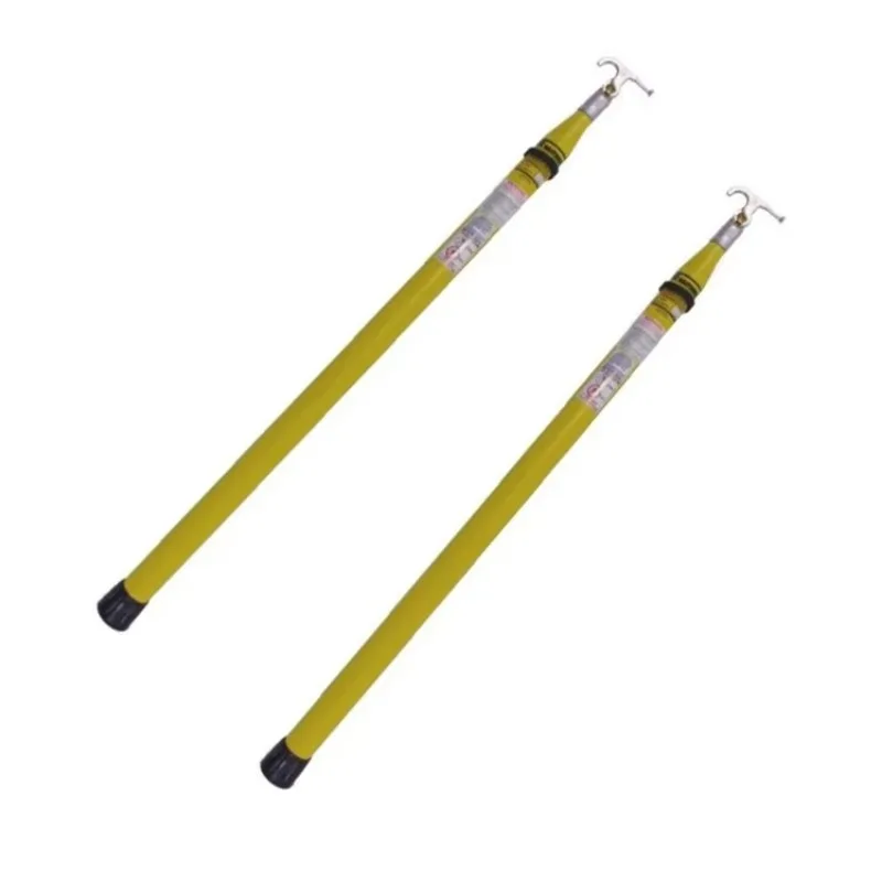 【specialized】Fiberglass High Voltage Insulation Rod Telescopic Triangle Link Hotstick 35KV Rated 70KN Tensile Strength