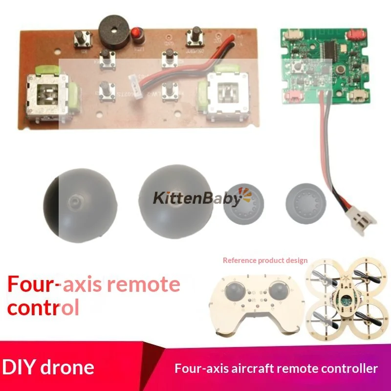 DIY Quadcopter Drone Assembly Parts Four Axis Flight Control Module Main Board Propeller For RC Aircraft Model Building Use