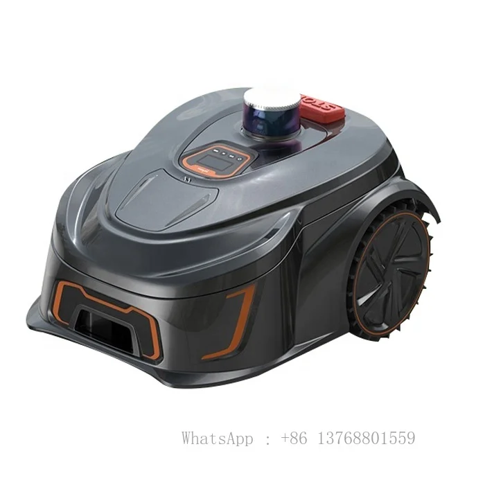 2024 M28E Wireless Robotic Lawn Mower RTK GPS Navigation 3D Lidar Slam 4000sqm Coverage Borderless Mowing Blade Cutting Yard