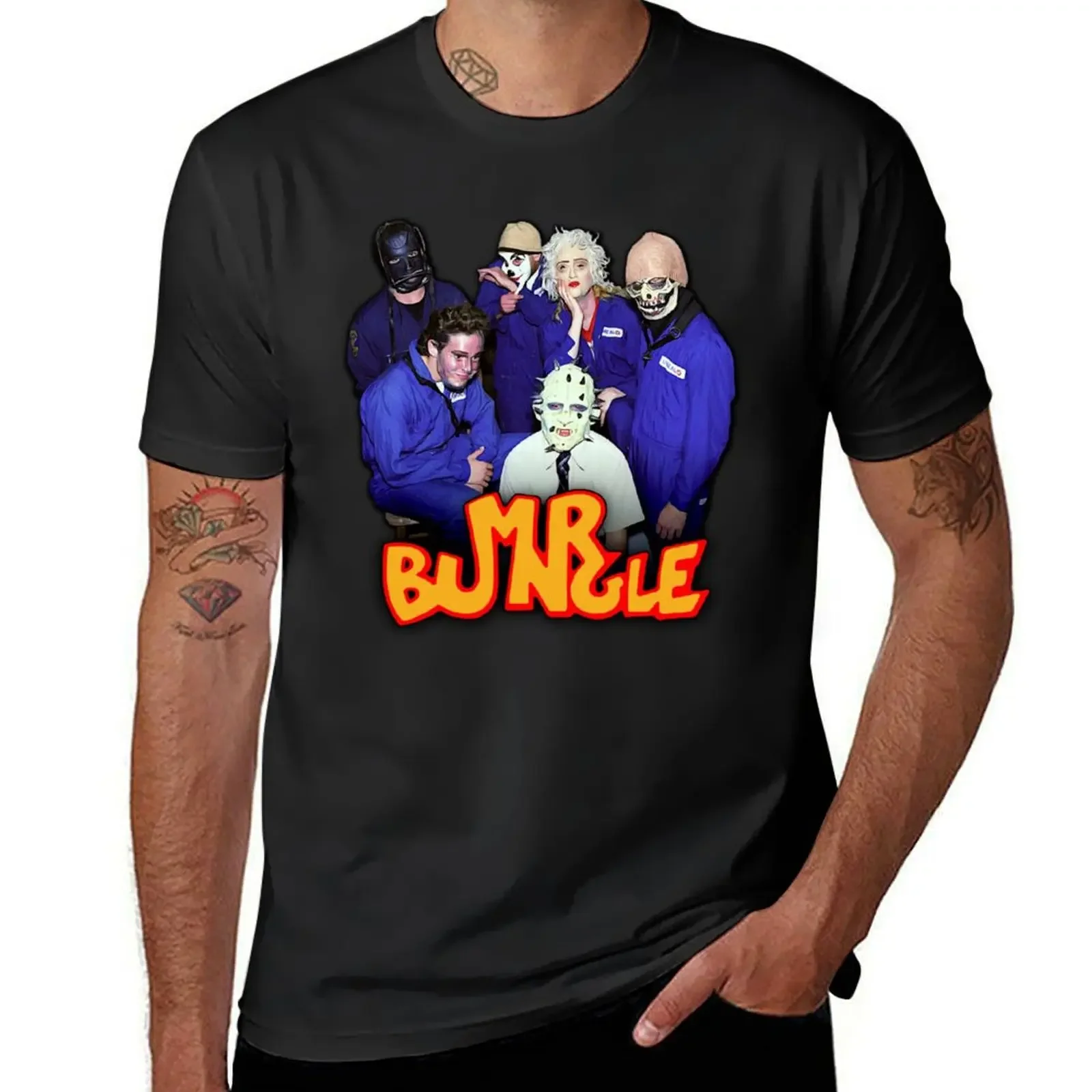 

Mr. Bungle 'Band Portrait' T-Shirt baggy shirts cotton graphic tees graphic t shirts Men's t-shirt