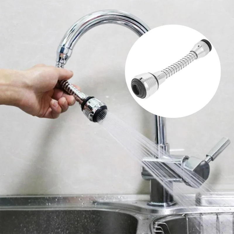 

60PCS Kitchen Faucet Bubbler Universal Pipe Double Outlet Small Sprinkler Filter Screen Nozzle Shower Extension