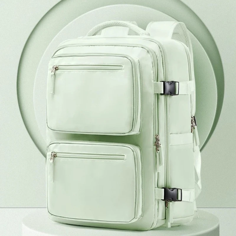 2026 New Women's Backpack Fashion High Quality Travel Storage Backpack Solid Color Large Capacity Short Distance Travel Backpack
